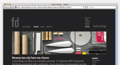 網站:漂亮的圖片區域設計