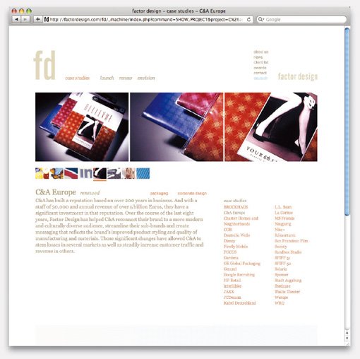 網站:漂亮的圖片區域設計