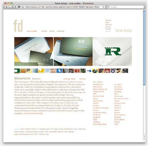 網站:漂亮的圖片區域設計