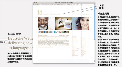 網站:漂亮的圖片區域設計
