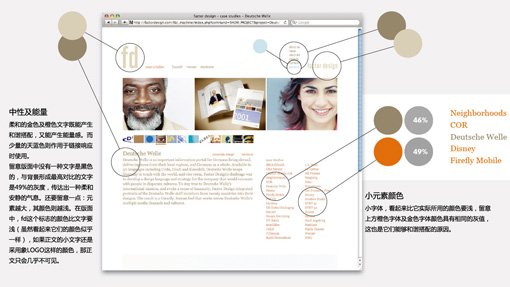 網站:漂亮的圖片區域設計