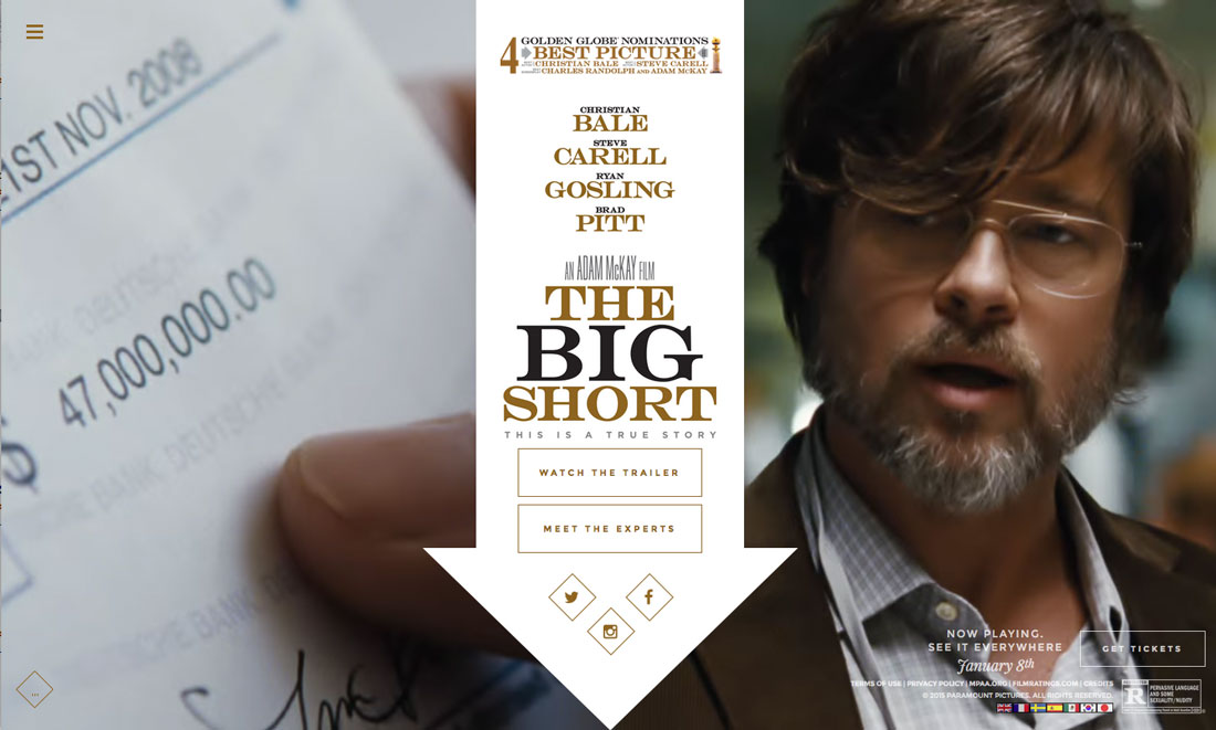 網頁首屏頁面7種吸睛的設計方法