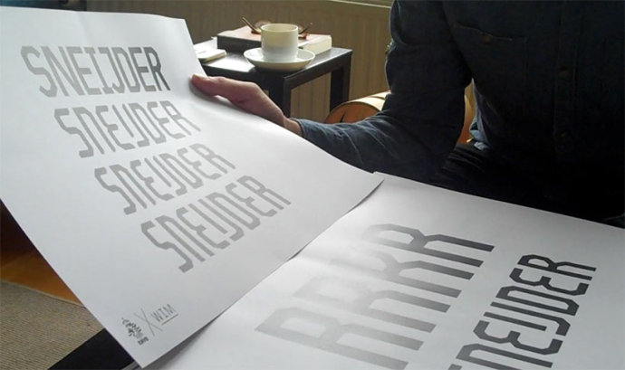 耐克為世界杯設(shè)計字體