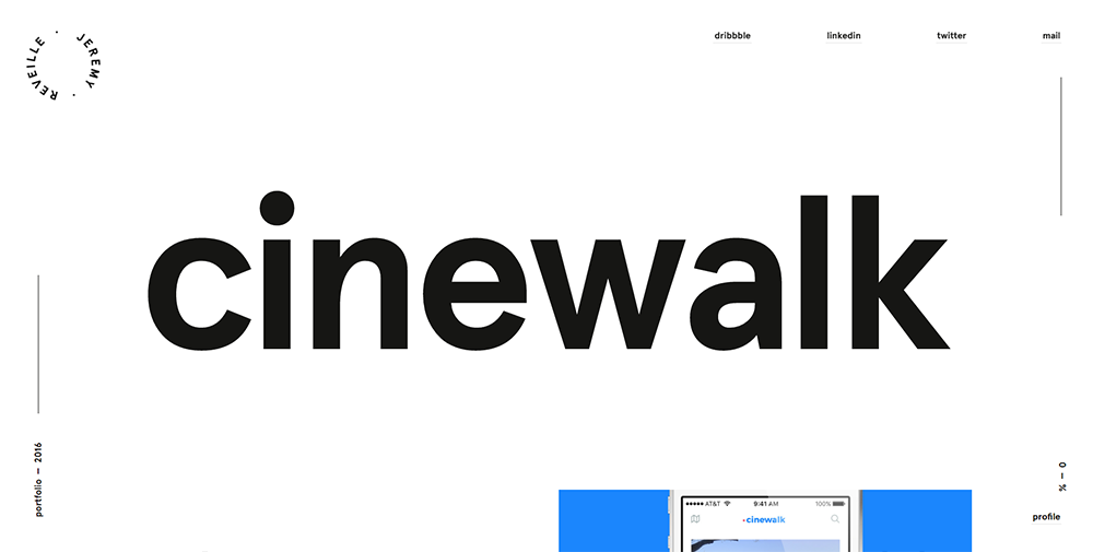 平面構成之線的風格軌跡