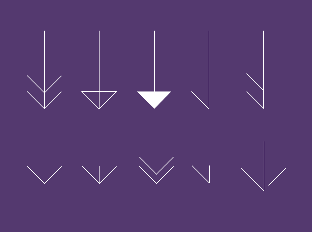 平面構成之線的風格軌跡